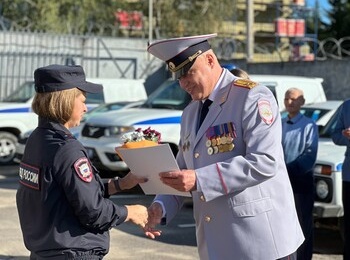 В Кировском районе поздравили сотрудников патрульно-постовой службы с 102-й годовщиной со дня образования