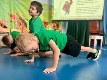 В детском саду «Берёзка» весело отметили 95-летие комплекса ГТО