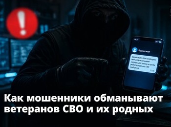 Участилились случаи мошенничества в отношении участников СВО и их семей